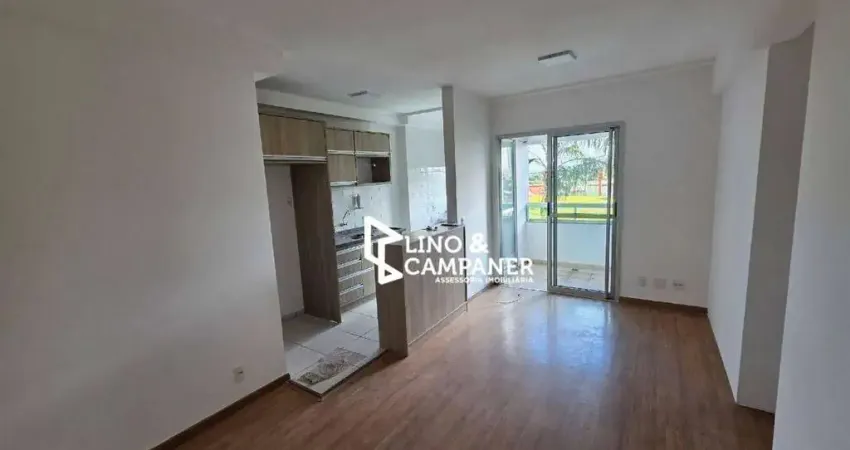 Apartamento com 3 dormitórios para alugar, 70 m² por r$ 2.590/mês - gleba palhano - londrina/pr