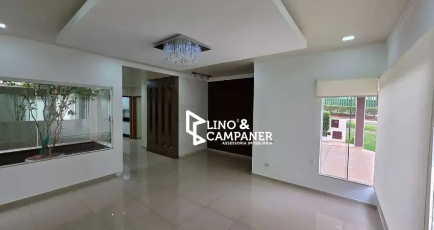 Casa com 3 dormitórios, 220 m² - aluguel por R$ 7.990/mês - Royal Park Residence & Resort - Londrina/PR