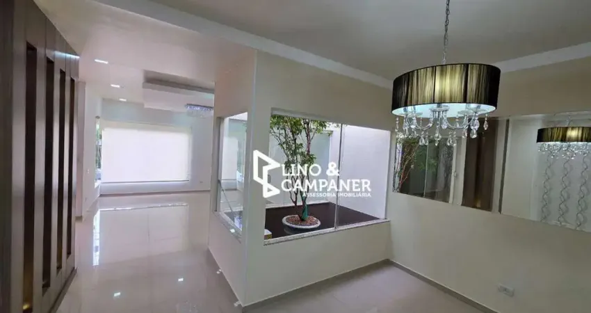 Casa com 3 dormitórios, 220 m² - venda por r$ 1.700.000 ou aluguel por r$ 7.990/mês - royal park residence & resort - londrina/pr