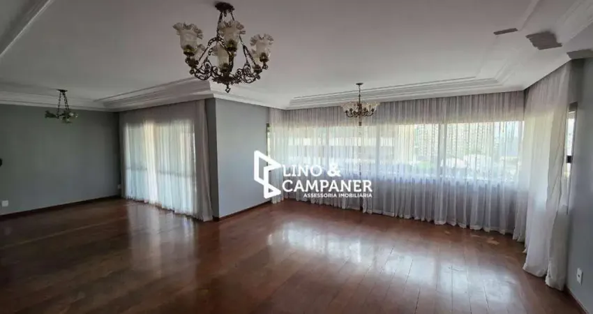 Apartamento com 4 dormitórios para alugar, 400 m² por r$ 3.500/mês - centro - londrina/pr