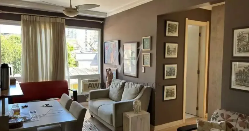 Awm vende apartamento 02 dormitório no bairro jardim botanico, porto alegre - ap523