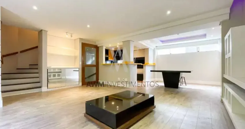 Awm vende casa em condomínio de 03 dormitórios, 02 suites no bairro  chácara das pedras, porto alegre - ca135