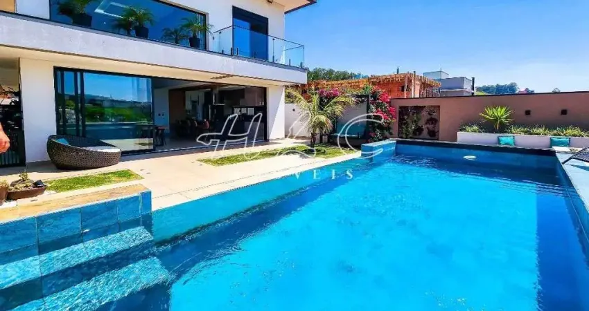 Casa à venda 3 suítes condomínio brisas jundiaí | pé-direito duplo