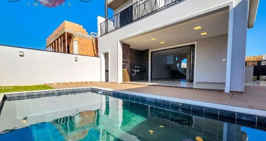 Sobrado novo 3 suítes à venda reserva ermida jundiaí | piscina aquecida