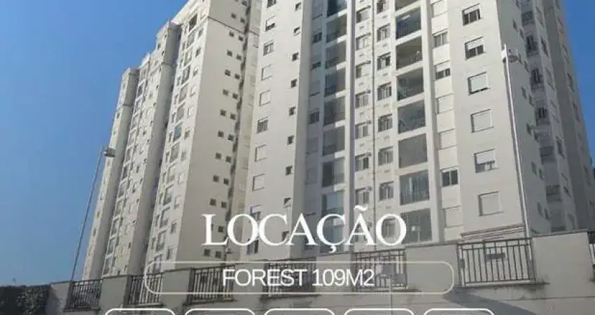 LOCAÇÃO: FOREST 109M2 - EXCELENTE APARTAMENTO!   Jd Ana Maria / Jundiaí - SP