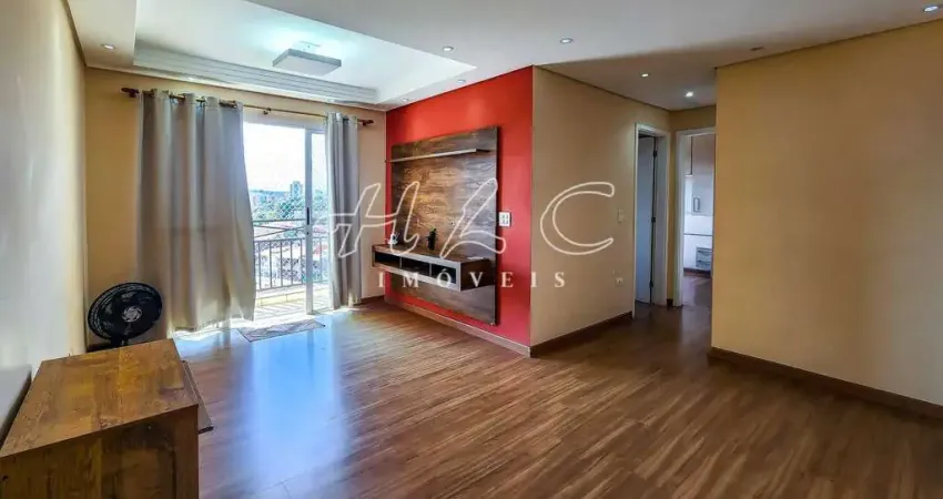 Venda apartamento 2 dormitórios e cozinha com armário no residencial. majestic