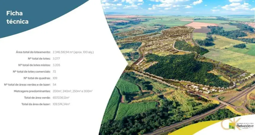 Terreno à venda no bairro bonfim paulista em ribeirão preto/sp