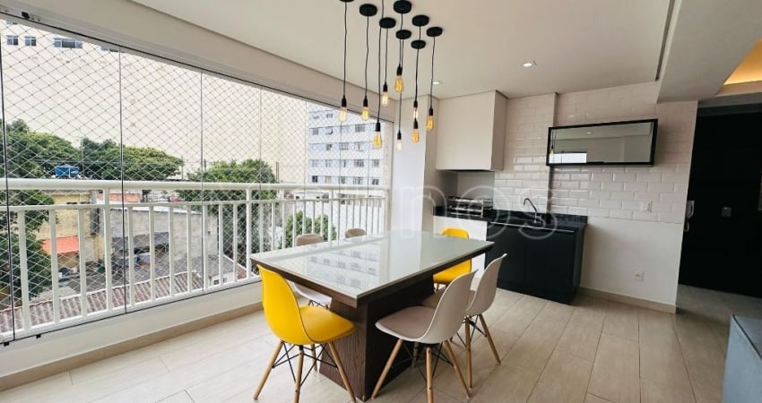 Apartamento Padrão Locação - 87 m² - Varanda Gourmet - Mobiliado