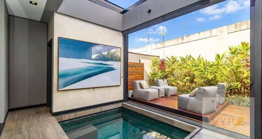 Casa em condomínio fechado com 4 quartos à venda na Rua Luiz Kula, 101, Santo Inácio, Curitiba