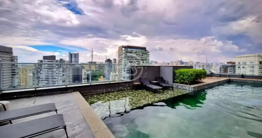 Apartamento para locação em são paulo, jardim américa, 2 dormitórios, 1 suíte, 1 banheiro, 1 vaga