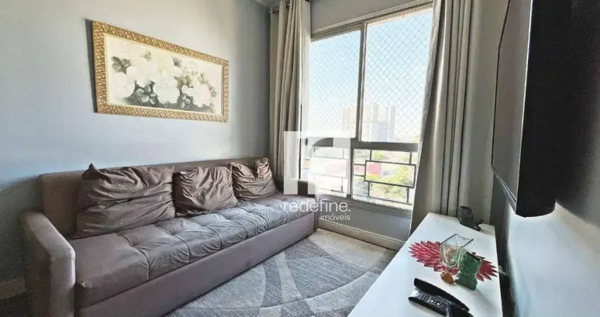 Apartamento com 3 dormitórios, 1 suite e 2 vagas à venda, 64 m² por R$ 445.000 - Sacomã - São Paulo/SP