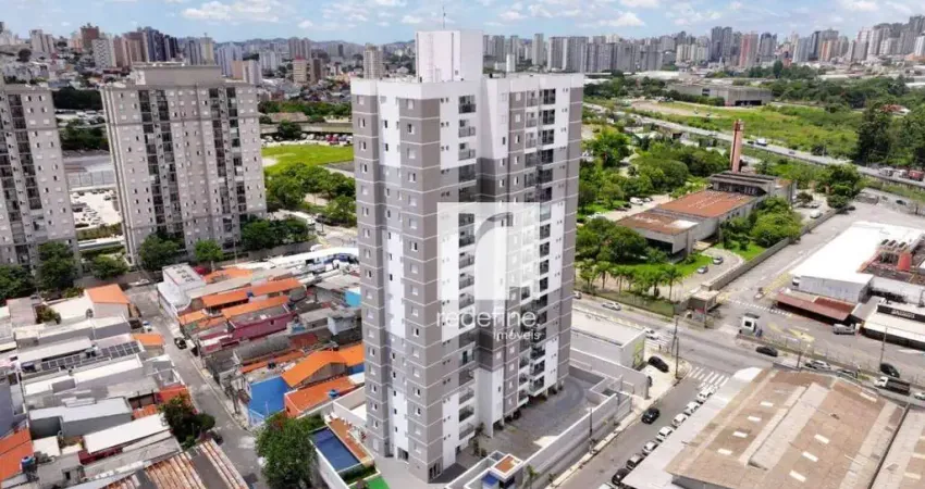 Apartamento com 2 dormitórios (1 suíte) e 1 vaga, à venda, 57 m² por R$ 400.000 - Utinga - Santo André/SP