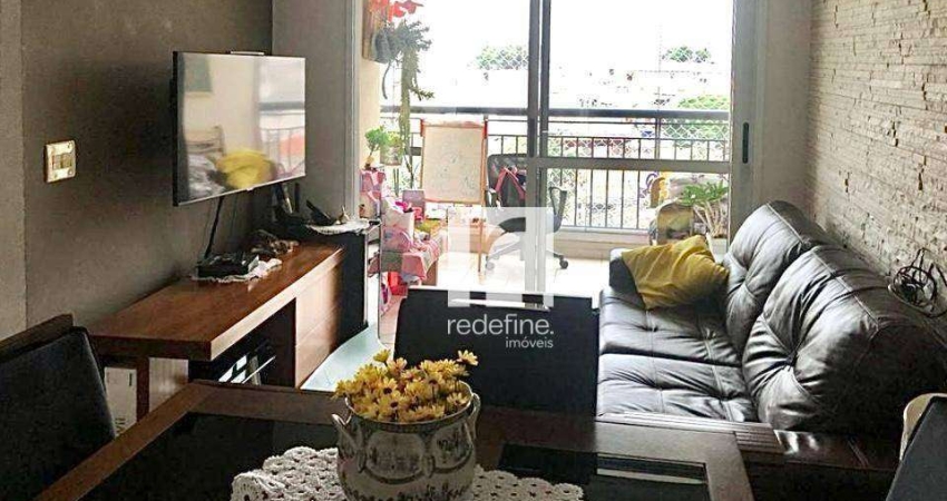 Apartamento com 3 dormitórios (1 suíte) e vaga à venda, 67 m² por R$ 610.000 - Vila Brasílio Machado - São Paulo/SP