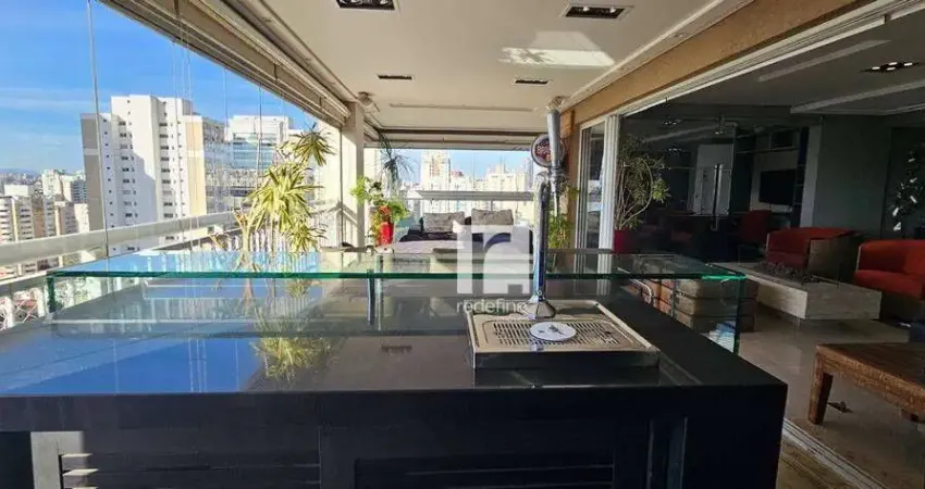 Apartamento com 4 dormitórios, 206 m² - venda por R$ 3.500.000 ou aluguel por R$ 21.500/mês - Vila Romana - São Paulo/SP