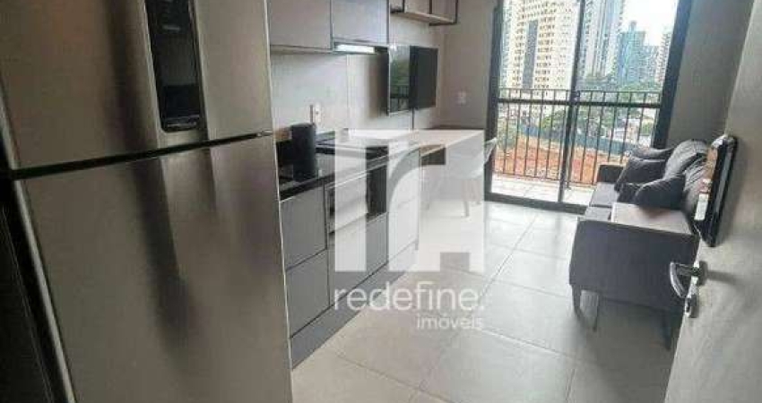 Apartamento com 1 dormitório para alugar, 27 m² por R$ 4.600/mês - Rua Cardeal Arcoverde, 3060, Pinheiros - São Paulo/SP