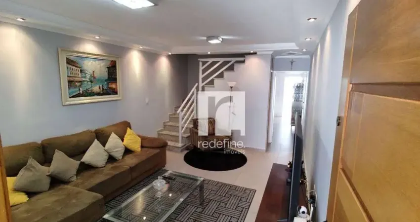 Sobrado com 3 Suítes à venda, 138 m² por R$ 890.000 - Vila Metalúrgica - Santo André/SP
