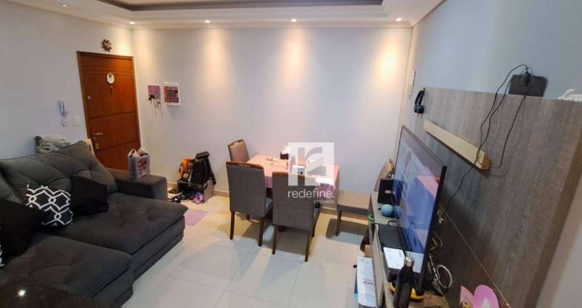 Apartamento com 2 dormitórios, (01 Suíte) à venda, 63 m² por R$ 340.000 - Rua Alabastro, 106, Jardim do Estádio - Santo André/SP