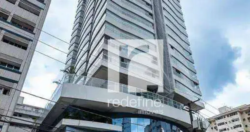 Apartamento com 5 dormitórios (2 suítes) e 3 vagas à venda, 255 m² por R$ 3.800.000 - Rua General Rondon, 40 - Aparecida - Santos/SP