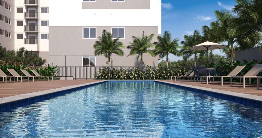 APARTAMENTO 41M² -2 DORMS COM VARANDA -- VILA DAS BELEZAS