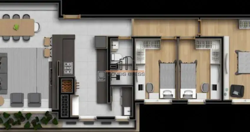 Apartamento localizado no bairro nossa senhora das graças/canoas