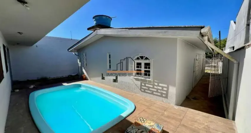 Casa à venda em canoas, harmonia - churrasqueira, piscina e salão de festas