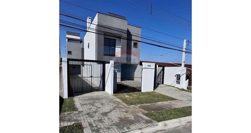 Sobrado Novo  3  quartos com suíte  e terraço com churrasqueira no bairro  Xaxim, Curitiba