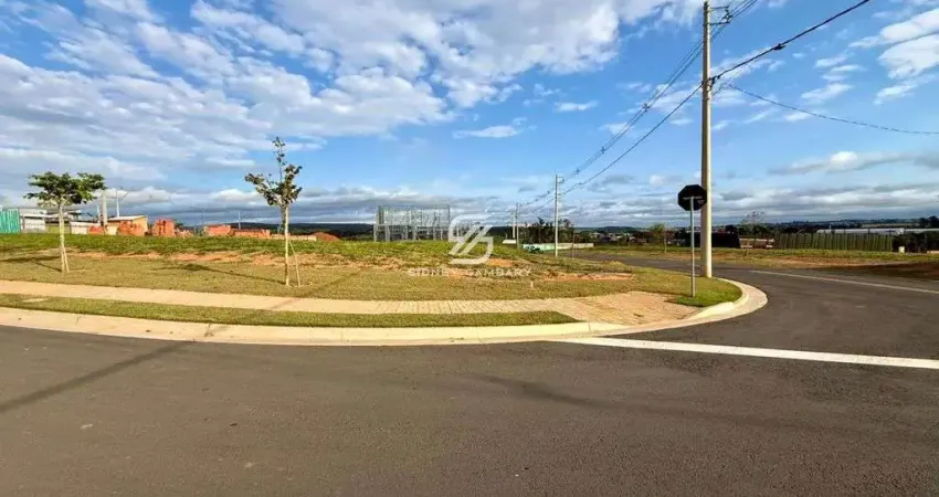 Lote de  esquina 400m² no condomínio Terras Alpha Nova Esplanada em Votorantim.