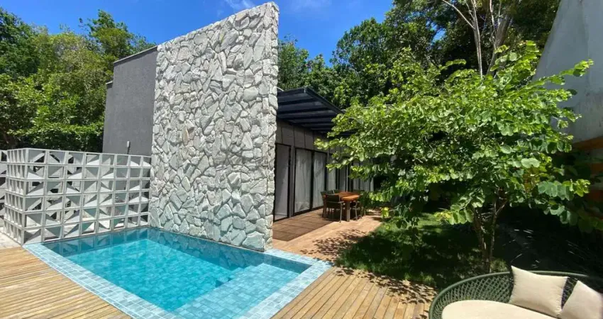 Casa com 3 suítes e piscina privativa em condomínio na Pipa
