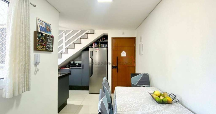 Cobertura 2 dorms Santo André | Terraço | Cobertura duplex | Churrasqueira | 1 vaga | ótima localização