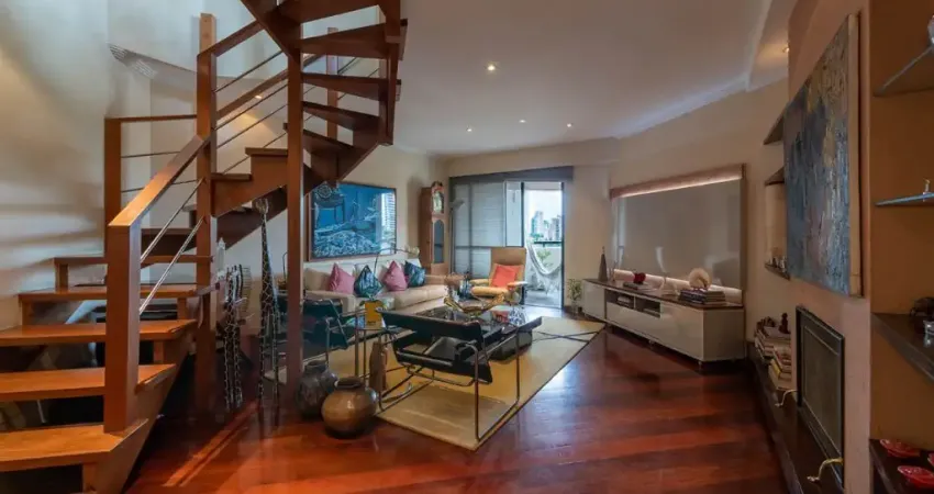 Luxuosa Duplex Pronta para Morar no Brooklin Paulista, São Paulo - 4 Quartos, 2 Suítes, 400m²