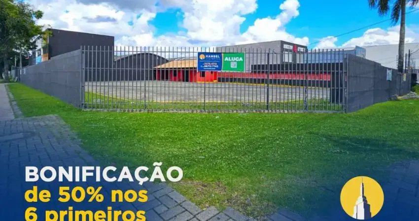 Terreno para alugar, 1446.00 m2 por R$13800.00 - Boqueirao - Curitiba/PR