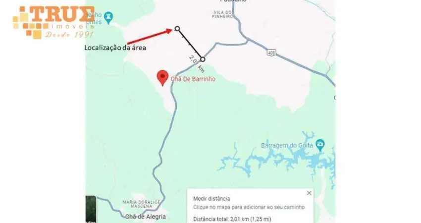Área à venda, 510000 m² por R$ 1.500.000,00 - Primavera - Paudalho/PE