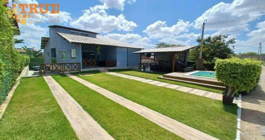 CASA EM CONDOMÍNIOC COM 5 SUÍTES COM PISCINA E PUB INGLÊS