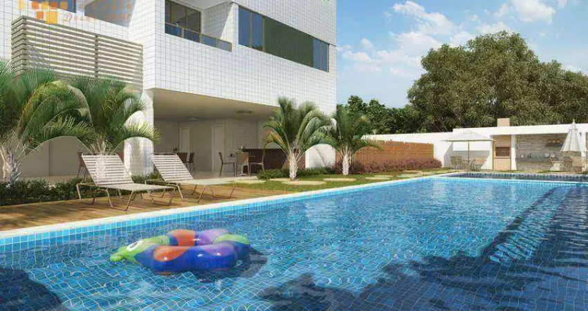 Apartamento com 3 dormitórios à venda, 64 m² por R$ 375.000,00 - Barro - Recife/PE