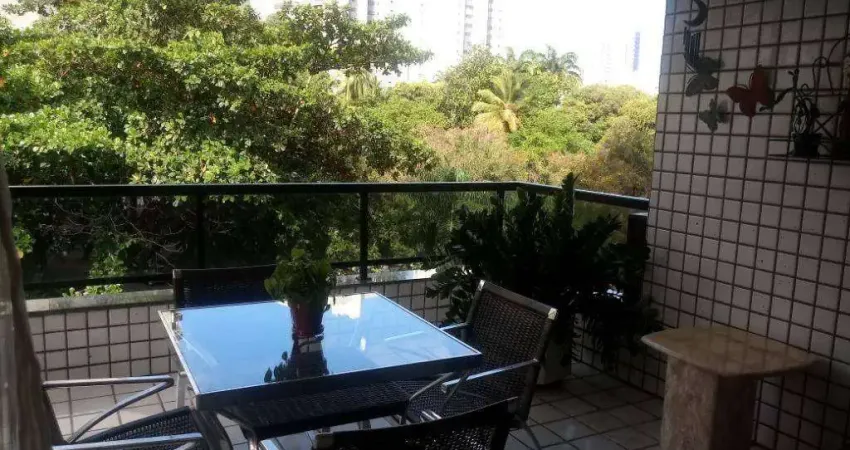 Apartamento com 4 dormitórios à venda, 250 m² por R$ 1.400.000,00 - Tamarineira - Recife/PE