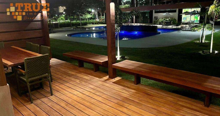 Flat, 2 quartos, térreo, Condomínio Reserva dos Carneiros