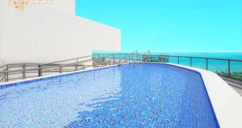 Apartamento com 1 dormitório para alugar, 44 m² por R$ 4.900,02/mês - Boa Viagem - Recife/PE