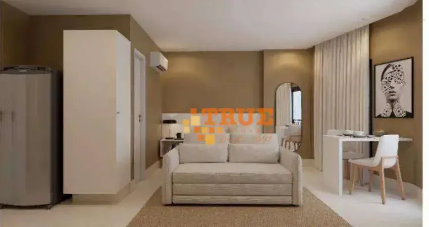 Flat mobiliado na Beira Rio da Madalena, com 1 dormitório à venda, 42 m²