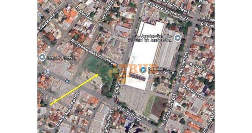 Terreno comercial para alugar na Estrada do Bongi, Prado, Recife
