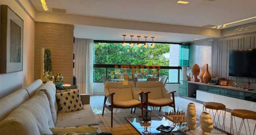 Apartamento com 4 dormitórios à venda, 158 m² - Monteiro - Recife/PE