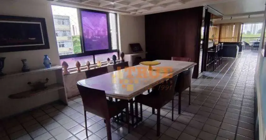 Apartamento com 4 dormitórios à venda, 270 m² por r$ 1.390.000,00 - madalena - recife/pe