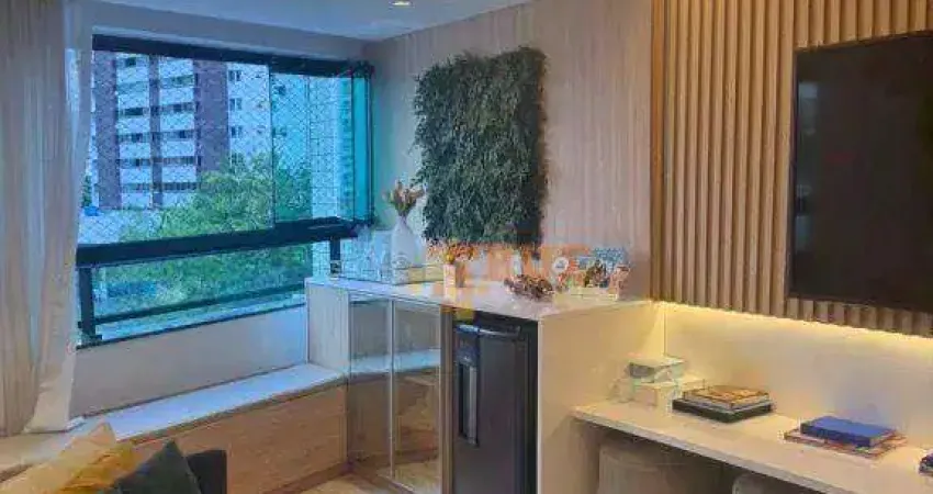 Apartamento com 3 dormitórios à venda, 108 m² - rosarinho - recife/pe