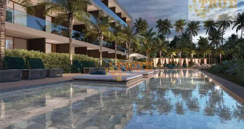 Flat com 2 dormitórios à venda, 73 m² por r$ 1.350.000 - carneiros - tamandaré/pe