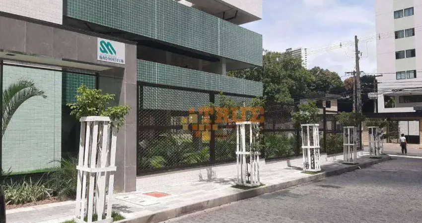 Contato  081-991780227  apartamento com 1 dormitório à venda, 38 m² por r$ 350.000 - parnamirim - recife/pe