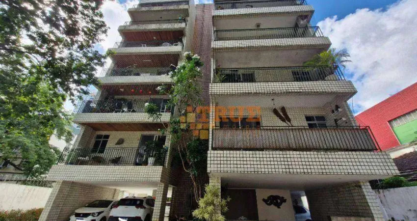 Apartamento com 3 dormitórios à venda, 126 m² por r$ 470.000,00 - tamarineira - recife/pe