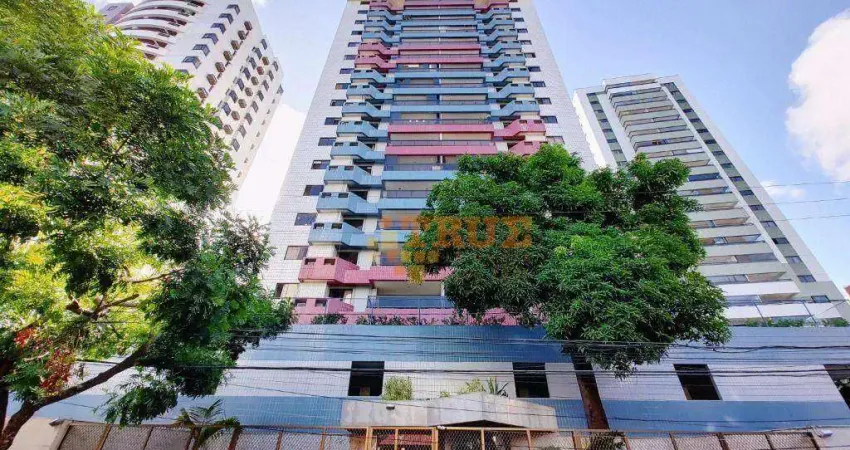 Apartamento com 4 dormitórios à venda, 145 m² por R$ 1.350.000,00 - Jaqueira - Recife/PE