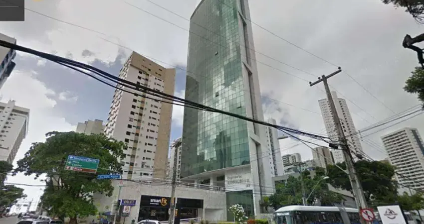 Sala comercial com 4 salas para alugar na Rua Ernesto de Paula Santos, Boa Viagem, Recife