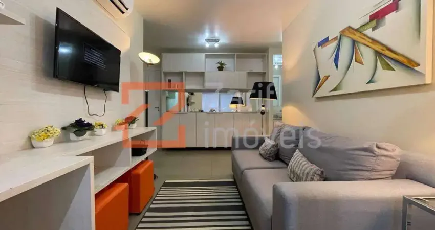 Alugo bela cintra apto 52m²,1 dormitório, ar condicionado , 1 vaga