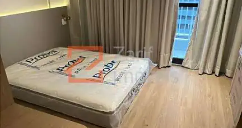 Alugo my one apto 25 m²,studio de 1 dormitório,armário planejado,ar cond.