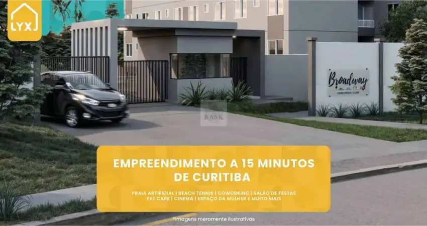 APARTAMENTO 2 QUARTOS COM SACADA E ENTRADA FACILITADA